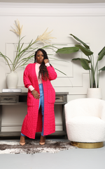 Cable Knit Beauty | Oversized Cardigan